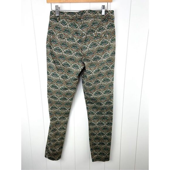 Summum Woman High Waist Slim Pant trousers art nouveau cotton stretch broek 34EU - Picture 11 of 15